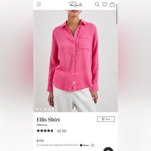 61. Rails Ellis shirt